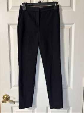 Zara Black Slim Ponte Trousers